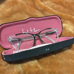 Clear Glasses with Case